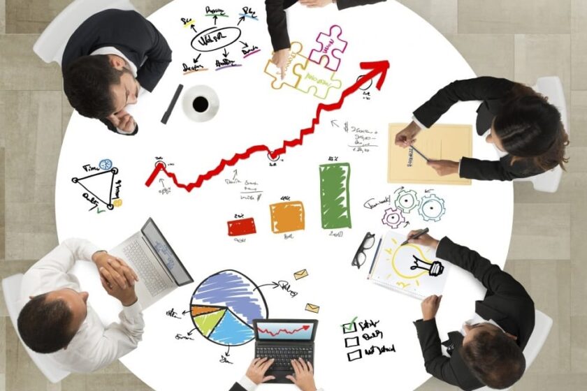 Schaubild Praxismarketing Beispiel Konzeption und Umsetzung