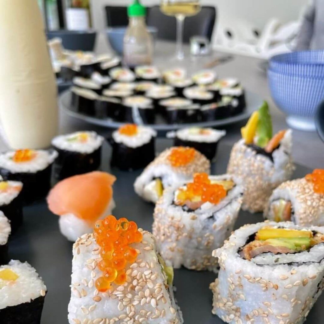 SEO-Manager machen Sushi in München