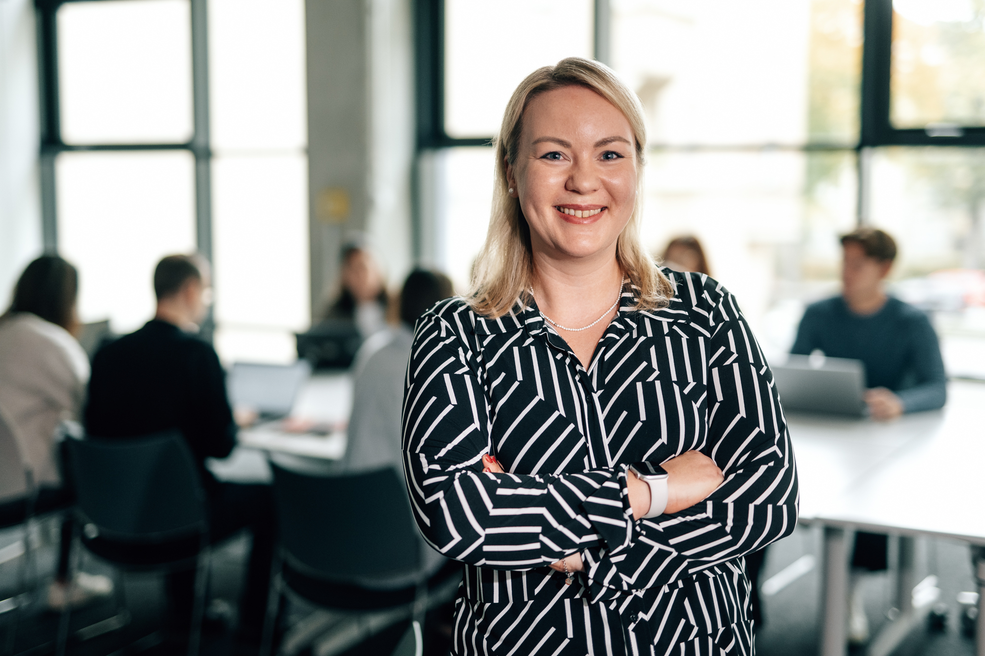 Elisabeth Poppitz im Portrait.