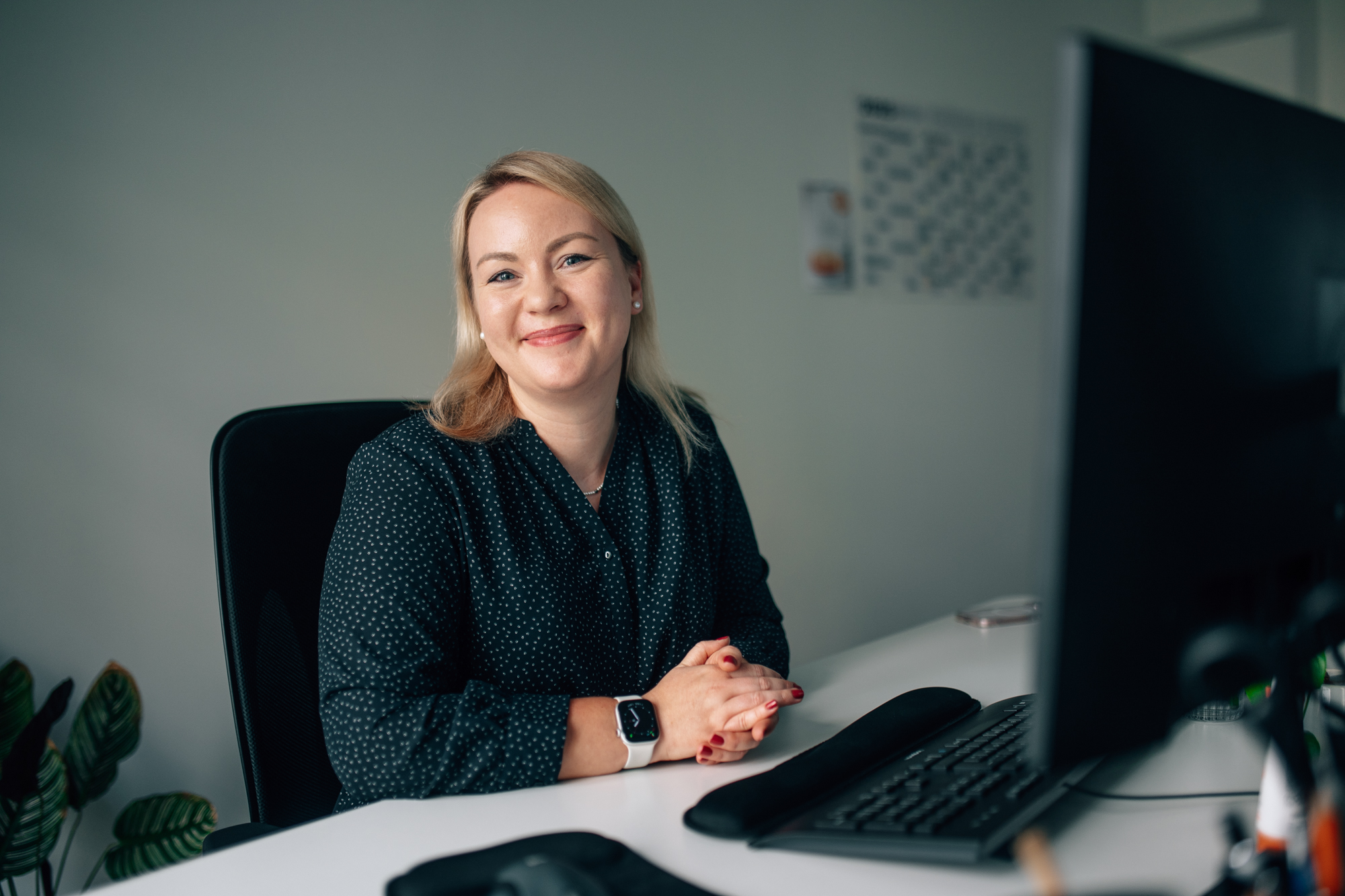 Elisabeth im Portrait.